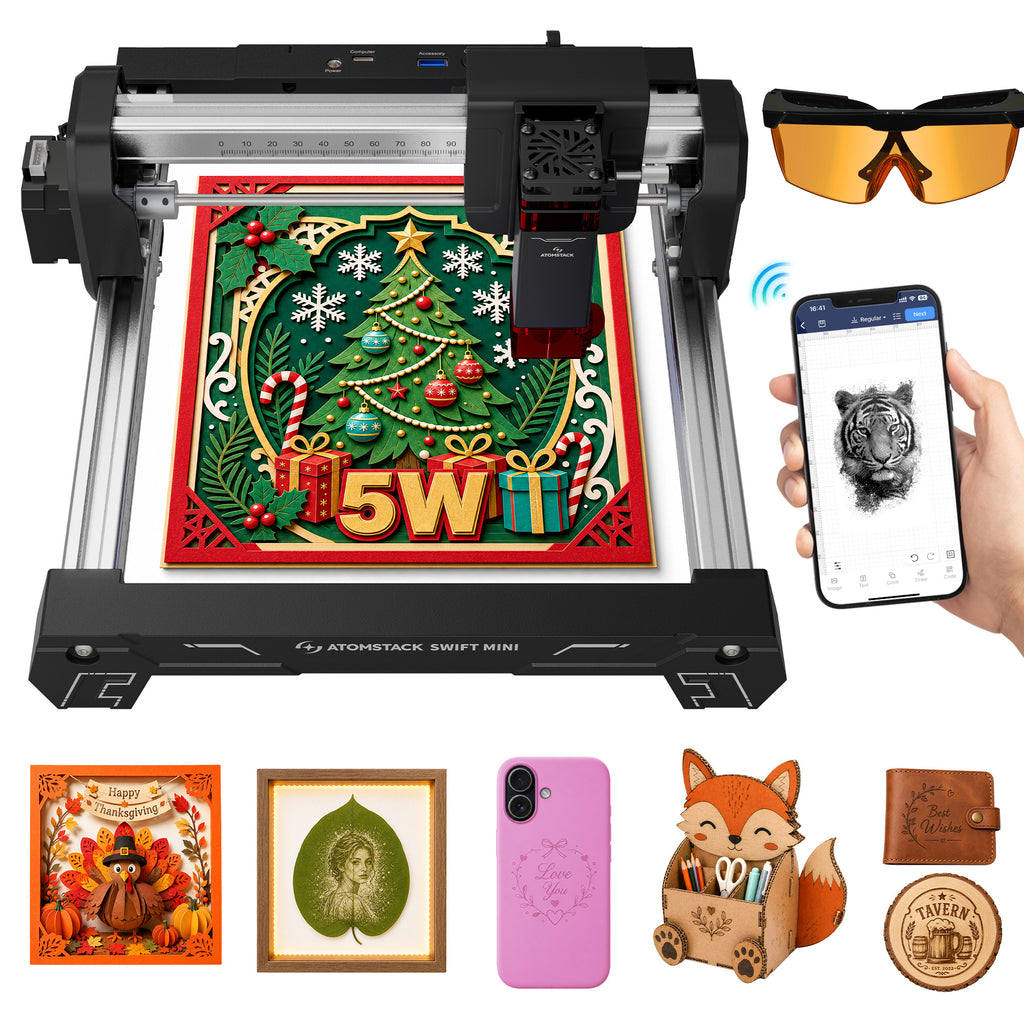 AtomStack Swift Mini Laser Engraver