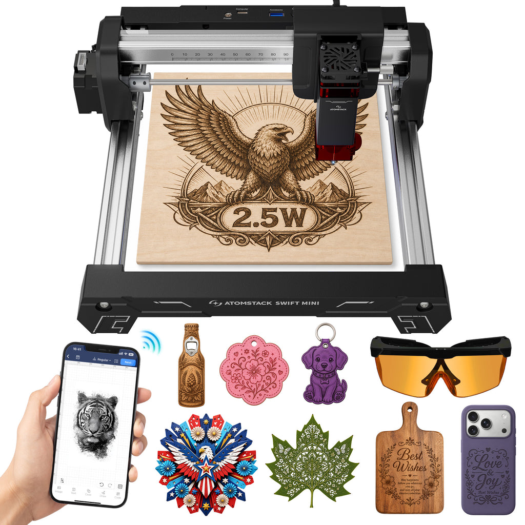 AtomStack Swift Mini Laser Engraver